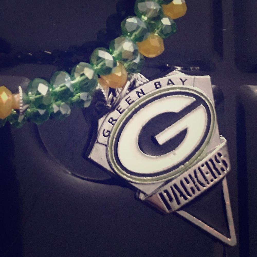 Green Bay packers wire bracelet